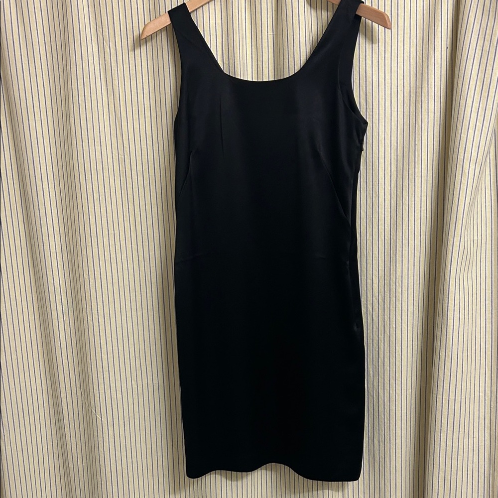 Banana Republic Classic Black Midi Dress